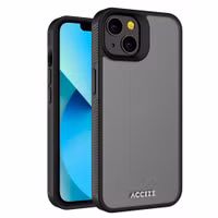 Accezz Coque Givrée Robuste Apple iPhone 13 - Noir