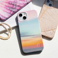 Selencia Aurora Coque Fashion iPhone 15 Plus - Coque durable - 100% recyclée - Sky Sunset Multicolor