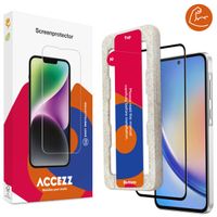 Accezz Protecteur d'écran intégral triple résistance avec applicateur Samsung Galaxy A35 / A55 - Transparent