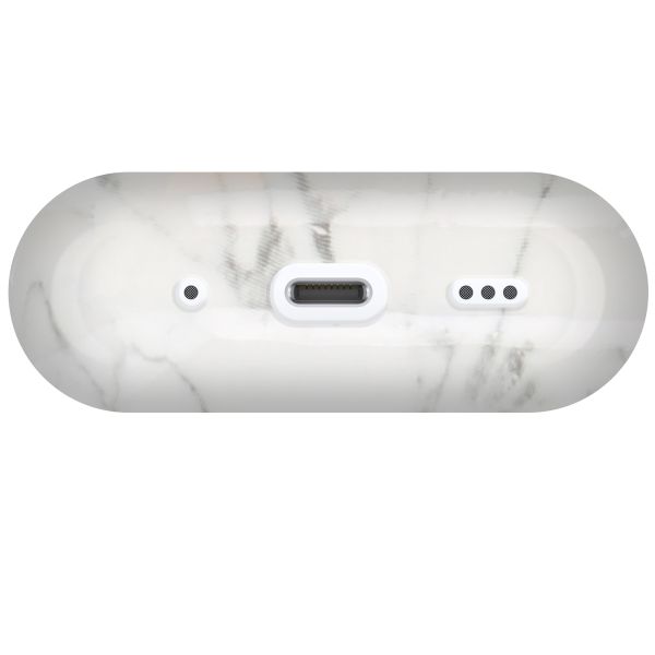 imoshion Coque hardcover AirPods Pro 2 - White Marble