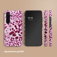 Selencia Coque arrière Vivid Samsung Galaxy S25 - Cosmic Orchid