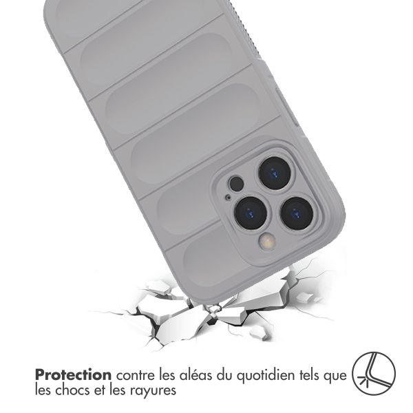 imoshion Coque arrière EasyGrip iPhone 13 Pro - Gris