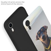 Concevez votre propre coque en gel Apple iPhone Xr - Noir
