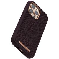 Njorð Collections Coque Salmon Leather MagSafe iPhone 13 Pro - Rust