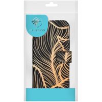 imoshion Coque silicone design iPhone 12 (Pro) - Golden Leaves