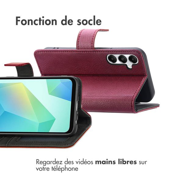 imoshion Étui de télephone portefeuille Samsung Galaxy A17 - Bordeaux