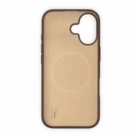 iDeal of Sweden Coque en silicone avec MagSafe Apple iPhone 16 - Mocha Mousse
