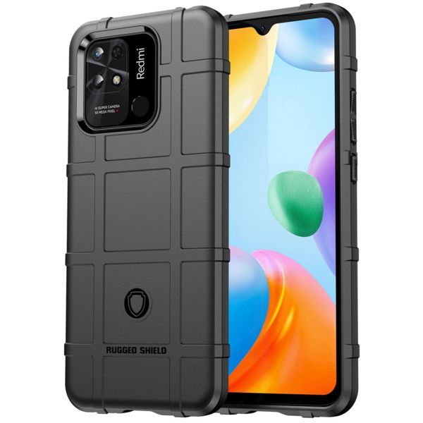 imoshion Coque Rugged Shield Xiaomi Redmi 10C - Noir