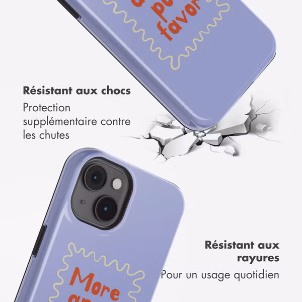 Selencia Coque arrière Vivid avec MagSafe Apple iPhone 14 - More Amor