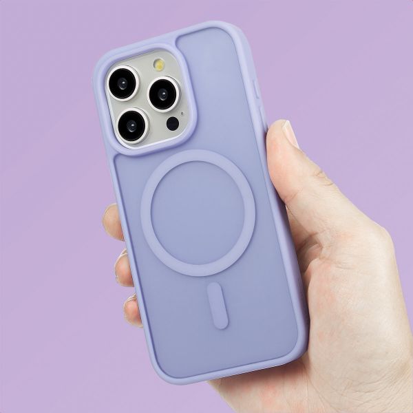 imoshion Coque Color Guard avec MagSafe Apple iPhone 15 Pro - Lila / Lilac