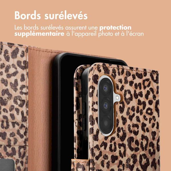 imoshion Étui de télephone portefeuille Design Samsung Galaxy A26 - Leopard Mood