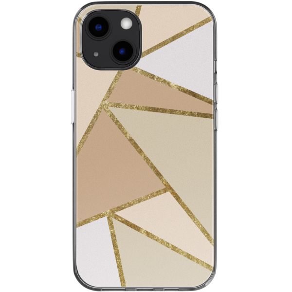 imoshion Coque design pour iPhone 13 - Graphic Beige