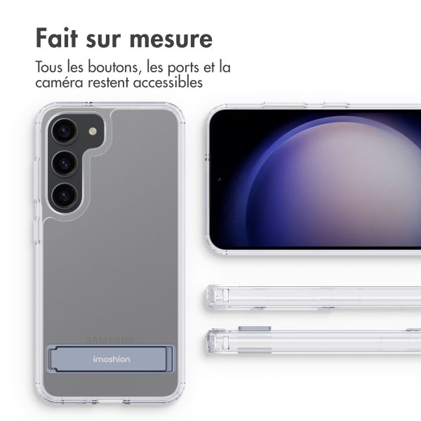 imoshion Coque Stand Samsung Galaxy S23 - Transparent