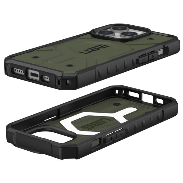 UAG Coque Pathfinder MagSafe Apple iPhone 15 Pro - Olive Drab