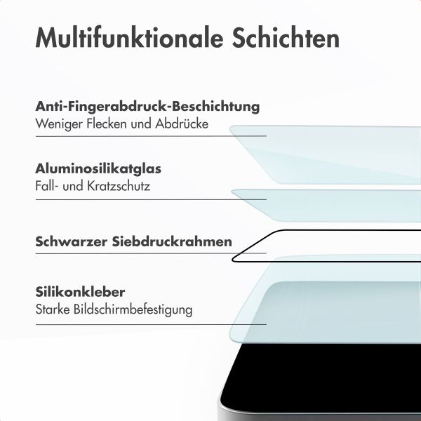 Accezz Protecteur d'écran en verre trempé + Applicateur Apple iPhone 15 Pro