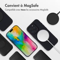 imoshion Coque Couleur avec MagSafe Apple iPhone 16 Pro Max - Noir