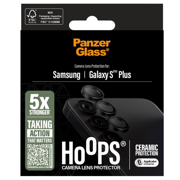 PanzerGlass Protection Caméra Ceramic Hoops Samsung Galaxy S25 Plus