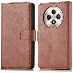 imoshion Étui de télephone portefeuille Oppo Reno 12F 5G - Marron