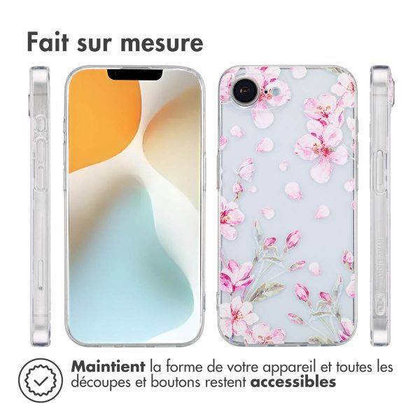 imoshion Coque Design iPhone 16e - Blossom Watercolor