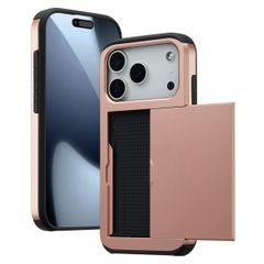 imoshion Coque arrière avec porte-cartes Apple iPhone 17 Pro - Rose Doré