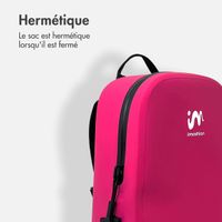 imoshion Sac à dos Hermétique et Étanche 20L - Grand - Rose vif