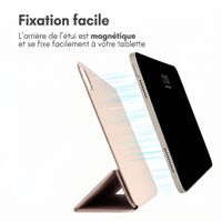 imoshion Magnetic etui de téléphone portefeuille Apple iPad Pro 11 (2025) M5 / (2024) M4 - Beige