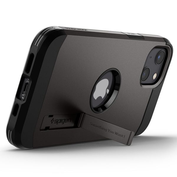 Spigen Coque Tough Armor iPhone 13 Mini - Gunmetal