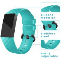 imoshion Bracelet silicone Fitbit Charge 3 / 4 - Bleu clair