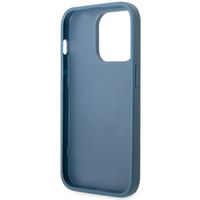 Guess Coque 4G Metal Logo Backcover iPhone 14 Pro Max - Bleu