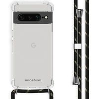 imoshion Coque avec dragonne Google Pixel 7 Pro - Noir & Doré