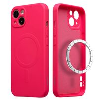 imoshion Coque Couleur avec MagSafe Apple iPhone 15 - Neon Pink