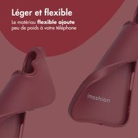 imoshion Coque Couleur Apple iPhone 16 - Wine Red