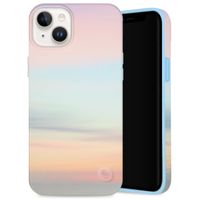 Selencia Aurora Coque Fashion iPhone 14 Plus - ﻿Coque durable - 100 % recyclée - Sky Sunset Multicolor