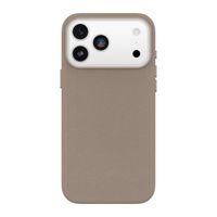OtterBox Coque en cuir de cactus Symmetry MagSafe Apple iPhone 17 Pro Max - Light Grey