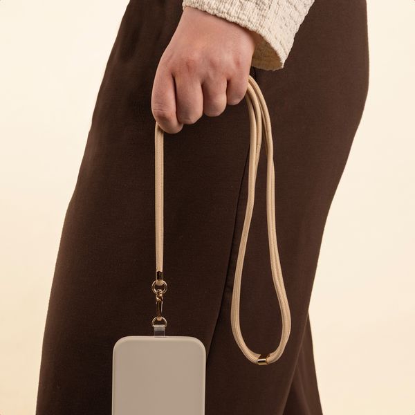 Selencia Cordon de téléphone universel - Beige