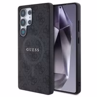 Guess Coque MagSafe Classic avec logo 4G Samsung Galaxy S25 Ultra - Noir