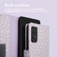 imoshion Étui de télephone portefeuille Design Samsung Galaxy A53 - White Daisy