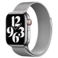 Apple Bracelet à boucle Milanais Apple Watch Series 1 á 9 / SE (38/40/41 mm) | Series 10 (42 mm) - Silver