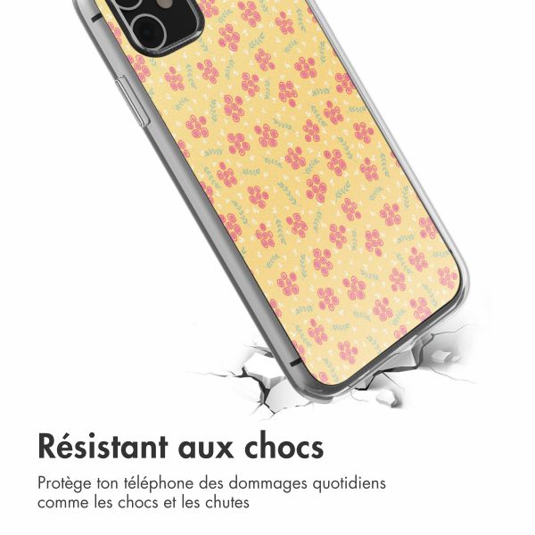 imoshion Coque design pour iPhone 11 - Sunny Yellow Petite Flowers