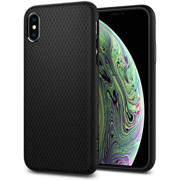 Spigen Coque Liquid Air™ Apple iPhone X / Xs - Noir