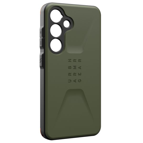 UAG Coque Civilian Samsung Galaxy S24 - Olive Drab