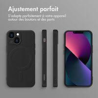 imoshion Coque Couleur avec MagSafe iPhone 13 Mini - Noir