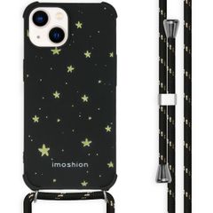 imoshion Coque Design avec cordon Apple iPhone 14 - Stars Gold
