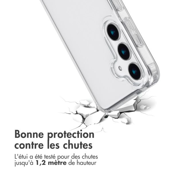 imoshion Coque Stand Samsung Galaxy S25 - Transparent