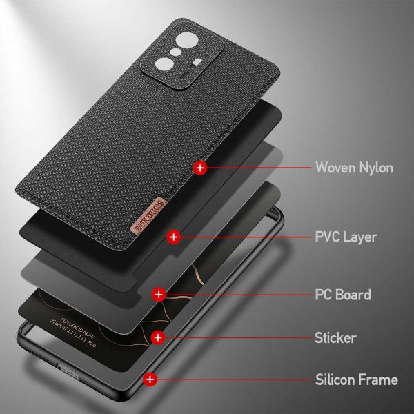 Dux Ducis Coque Arrière Fino Xiaomi 11T (Pro) - Noir