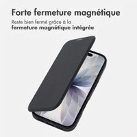 imoshion Bookcase transparente avec MagSafe Apple iPhone 17 - Noir