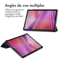 imoshion Coque tablette Trifold Lenovo Tab (2025) - Bleu foncé