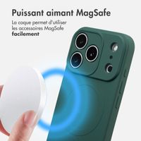 imoshion Coque Couleur avec MagSafe Apple iPhone 17 Pro - Vert foncé