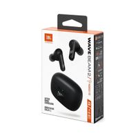 JBL Vibe Beam 2 Earbuds - Écouteurs sans fil - Réduction de bruit active - Noir