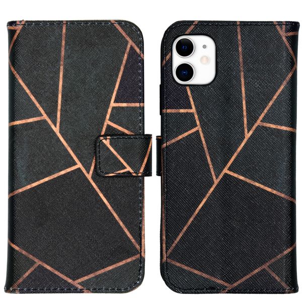 imoshion Coque silicone design iPhone 11 - Black Graphic